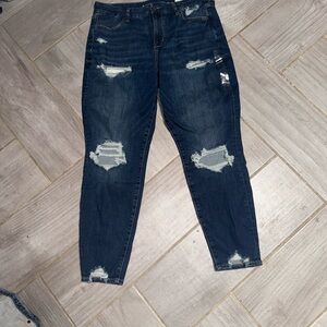 American Eagle Women's curvy jeggings